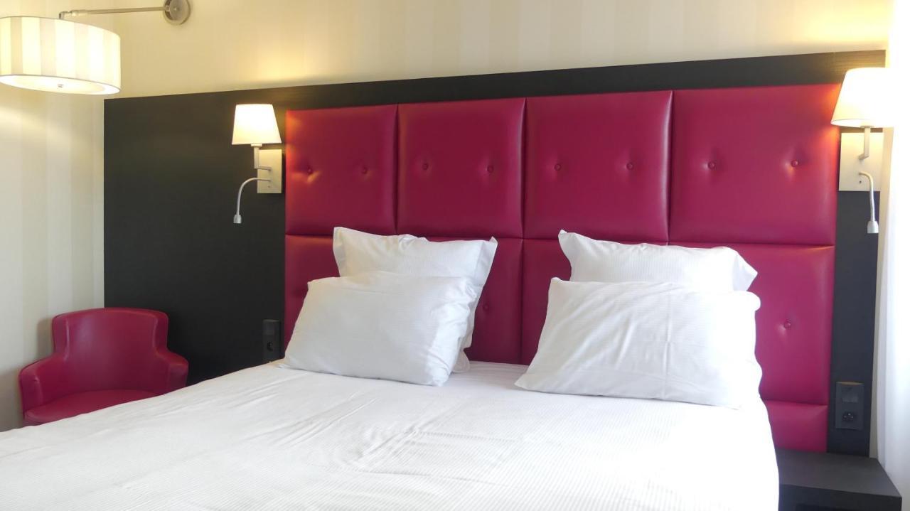 פרוס-גירק Logis Hotel Saint Guirec Et De La Plage מראה חיצוני תמונה