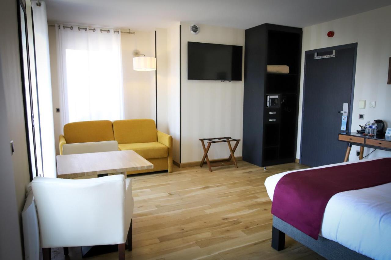 פרוס-גירק Logis Hotel Saint Guirec Et De La Plage מראה חיצוני תמונה