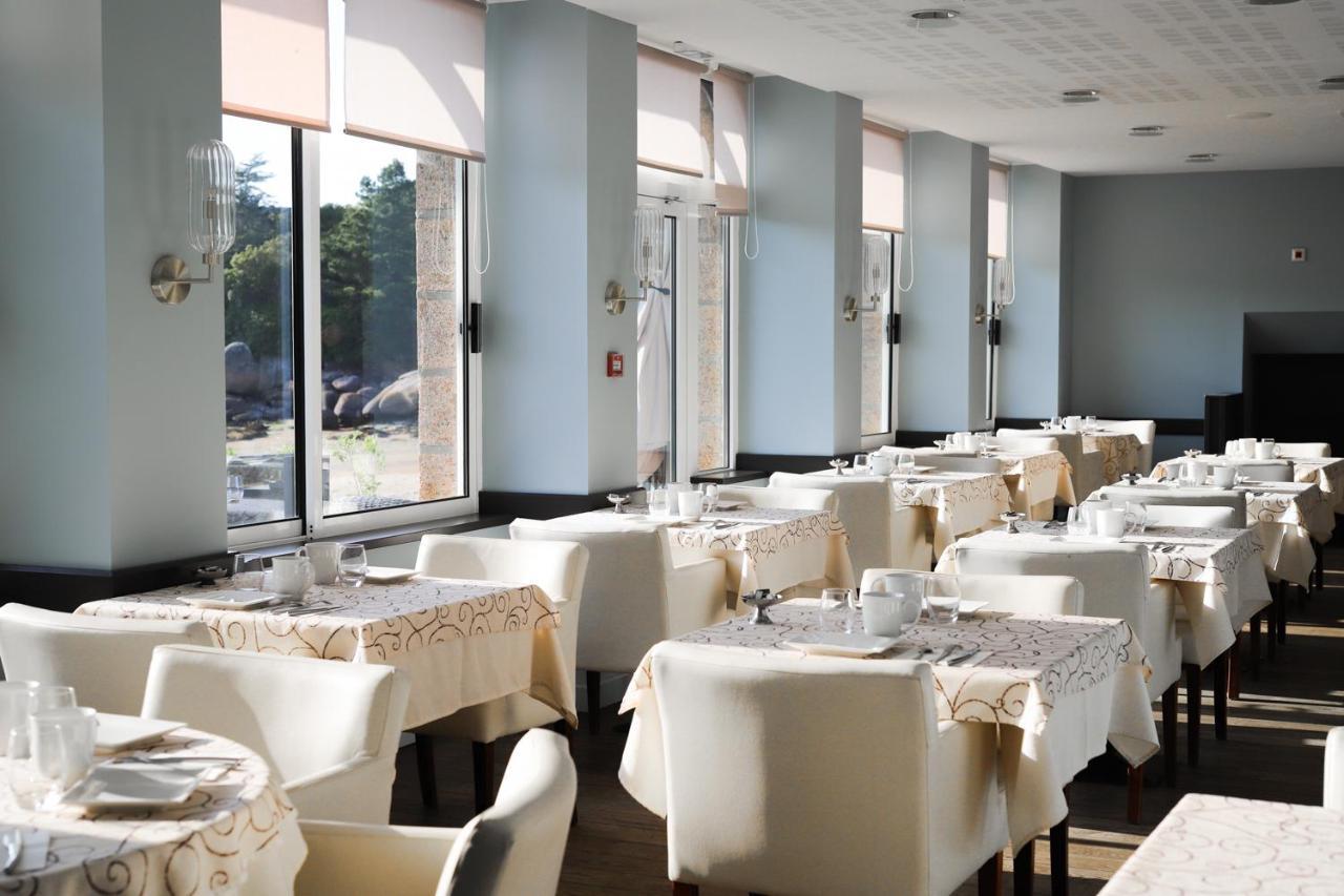 פרוס-גירק Logis Hotel Saint Guirec Et De La Plage מראה חיצוני תמונה